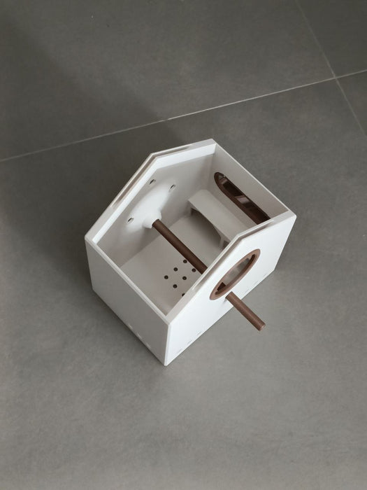 Casa para Pájaros Minimalista – Birdhouse Decorativa para Jardín