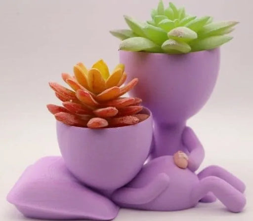 Maceta ¡Estamos Ansiosos! impreso en 3D Chile - Figura decorativa personalizada impresa en 3D