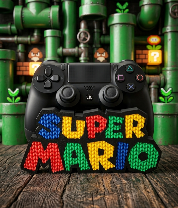 Porta Joystick Super Mario (Logo)
