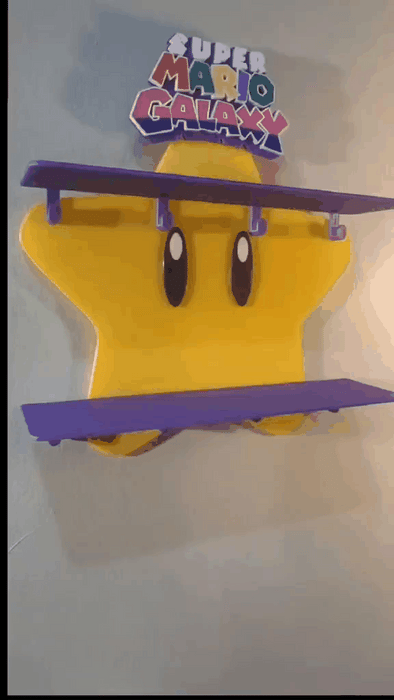Exibidor Super Mario Galaxy colgante