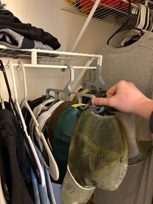 Organizador de Gorras – Soporte Colgador Compacto
