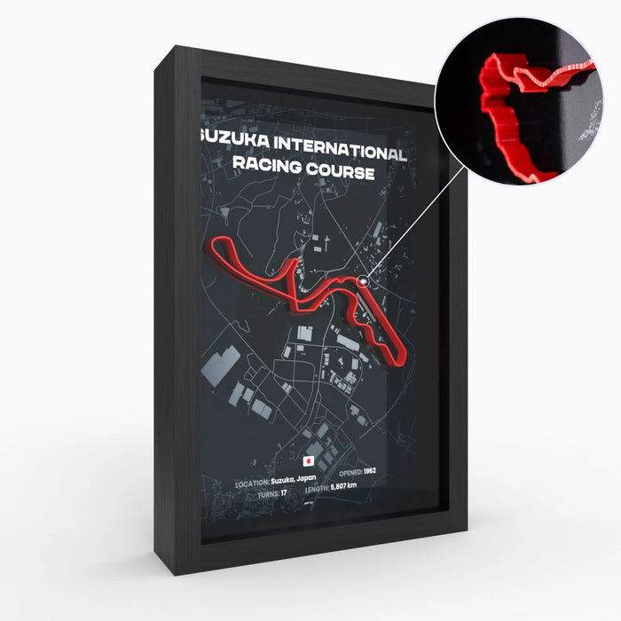 Poster 3D de las pistas de Formula 1