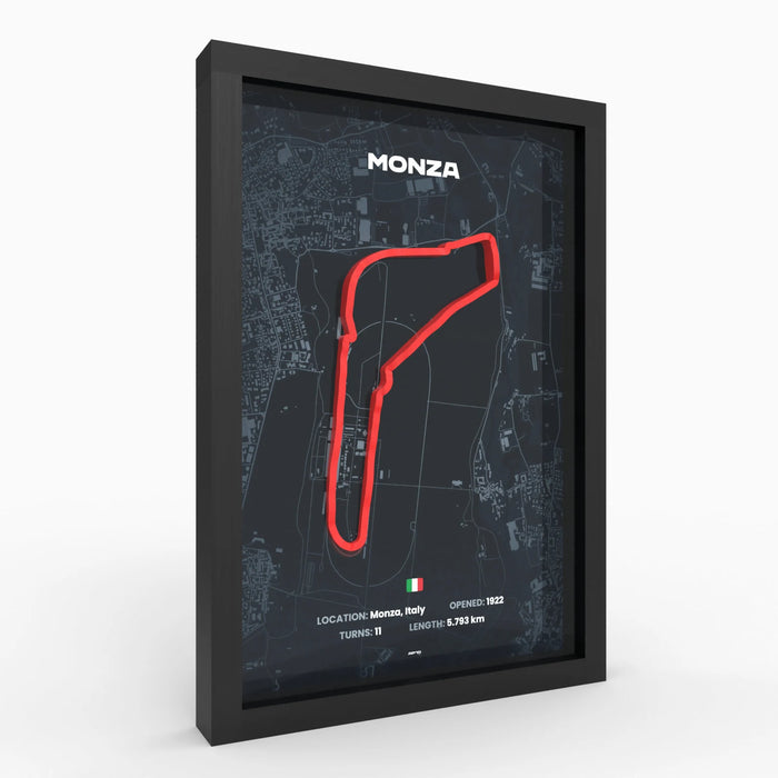 Poster 3D de las pistas de Formula 1