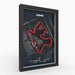 Poster 3D de las pistas de Formula 1 impreso en 3D Chile - Figura decorativa personalizada impresa en 3D
