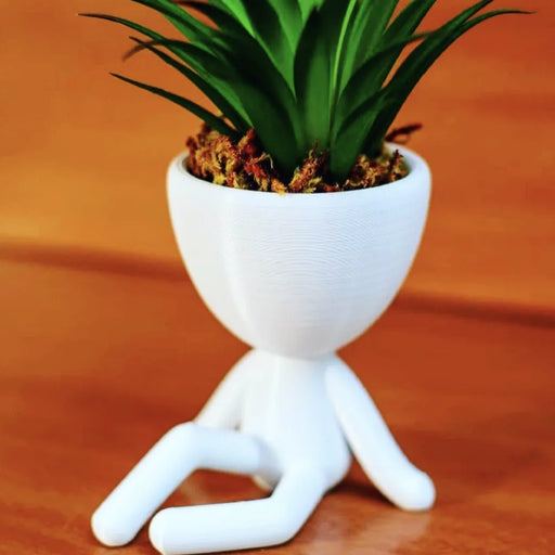 Maceta Boby Pose Pierna Arriba impreso en 3D Chile - Figura decorativa personalizada impresa en 3D