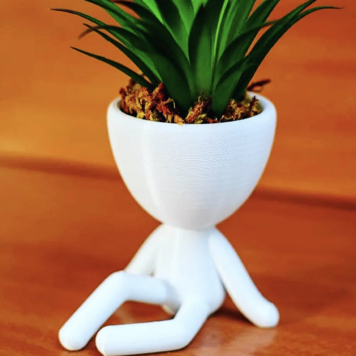 Maceta Boby Pose Pierna Arriba impreso en 3D Chile - Figura decorativa personalizada impresa en 3D