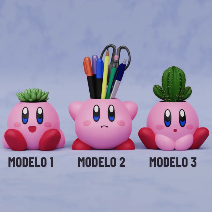 Porta Lápices Kirby impreso en 3D Chile - Figura decorativa personalizada impresa en 3D