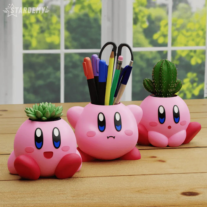 Porta Lápices Kirby impreso en 3D Chile - Figura decorativa personalizada impresa en 3D