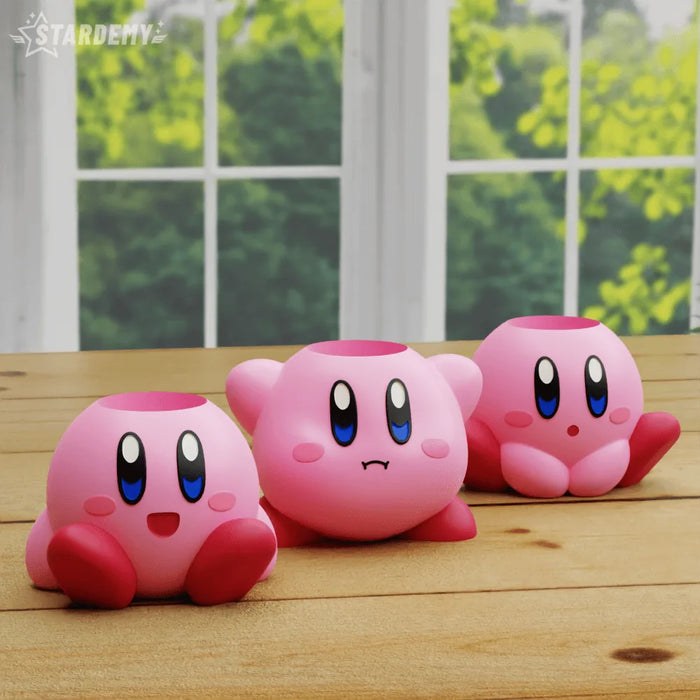 Porta Lápices Kirby impreso en 3D Chile - Figura decorativa personalizada impresa en 3D