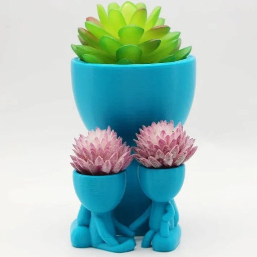 Maceta Madre con dos Hijos impreso en 3D Chile - Figura decorativa personalizada impresa en 3D