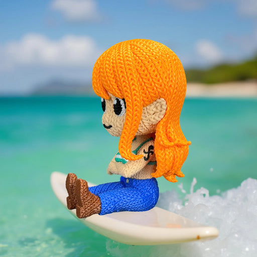 Figura Nami efecto crochet - Onepiece impreso en 3D Chile - Figura decorativa personalizada impresa en 3D
