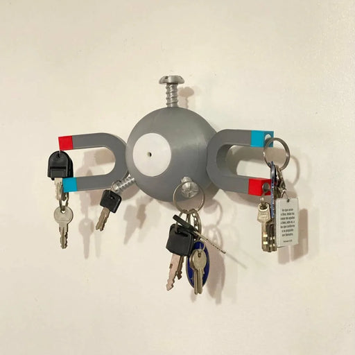 Porta Llaves Magnético, Modelo Pokemon Magnemite impreso en 3D Chile - Figura decorativa personalizada impresa en 3D