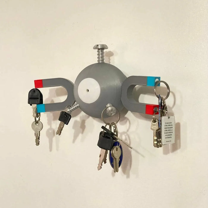 Porta Llaves Magnético, Modelo Pokemon Magnemite impreso en 3D Chile - Figura decorativa personalizada impresa en 3D