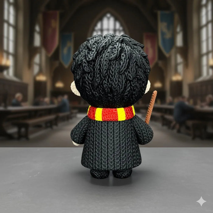 Figura Harry Potter efecto Crochet impreso en 3D Chile - Figura decorativa personalizada impresa en 3D