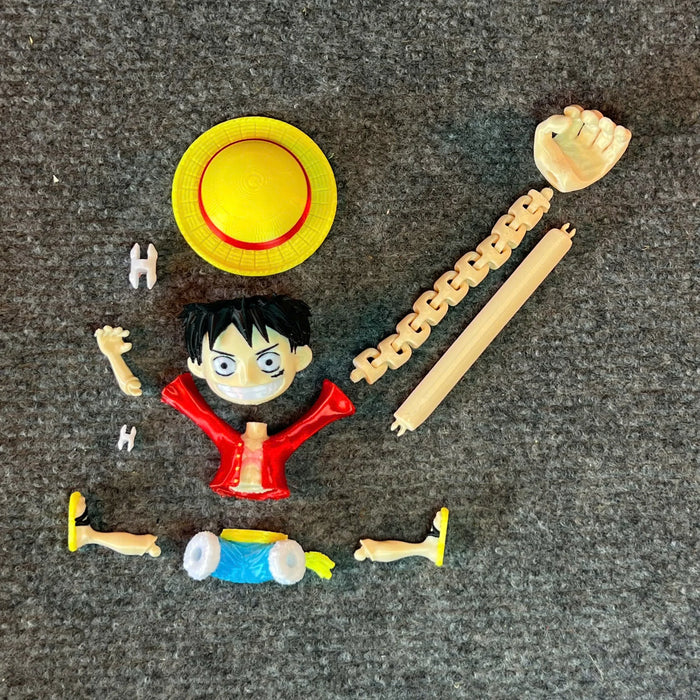 Lampara de Luffy sobre Luna- One Piece impreso en 3D Chile - Figura decorativa personalizada impresa en 3D
