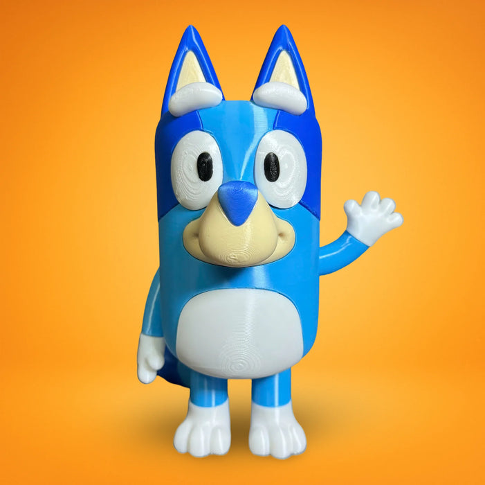 Figura Bluey impreso en 3D Chile - Figura decorativa personalizada impresa en 3D