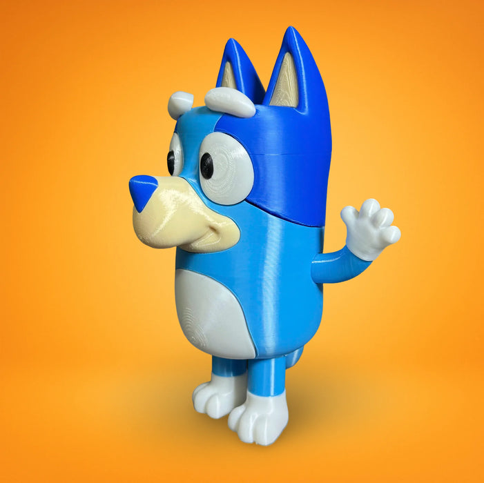 Figura Bluey impreso en 3D Chile - Figura decorativa personalizada impresa en 3D