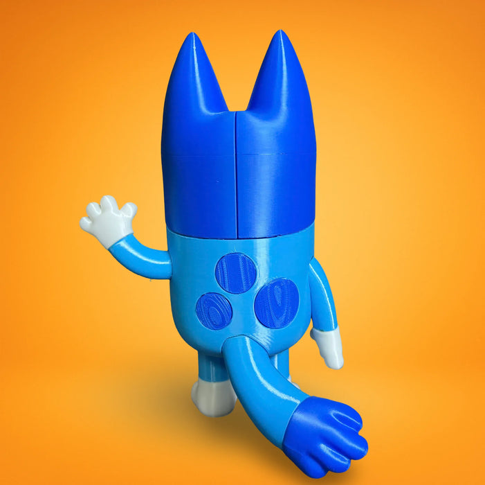 Figura Bluey impreso en 3D Chile - Figura decorativa personalizada impresa en 3D