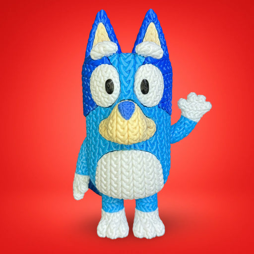 Figura Bluey efecto Crochet impreso en 3D Chile - Figura decorativa personalizada impresa en 3D