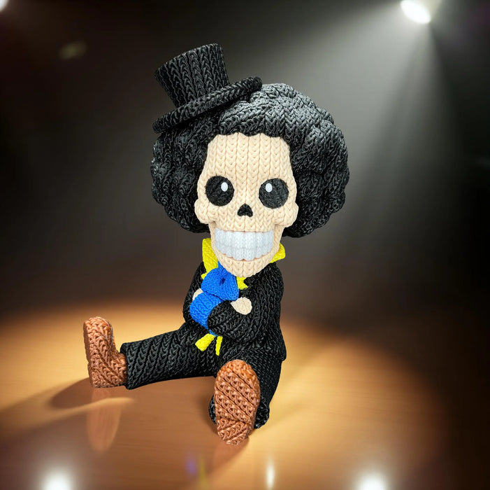 Figura Brook efecto Crochet - One Piece impreso en 3D Chile - Figura decorativa personalizada impresa en 3D