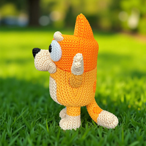 Figura Bingo efecto Crochet impreso en 3D Chile - Figura decorativa personalizada impresa en 3D