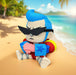 Figura Franky efecto Crochet - One Piece impreso en 3D Chile - Figura decorativa personalizada impresa en 3D