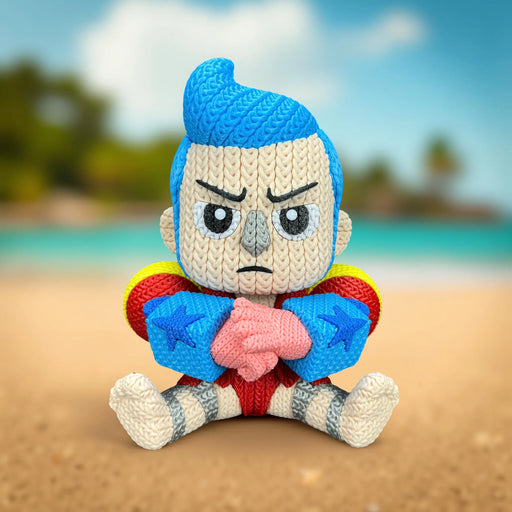Figura Franky efecto Crochet - One Piece impreso en 3D Chile - Figura decorativa personalizada impresa en 3D