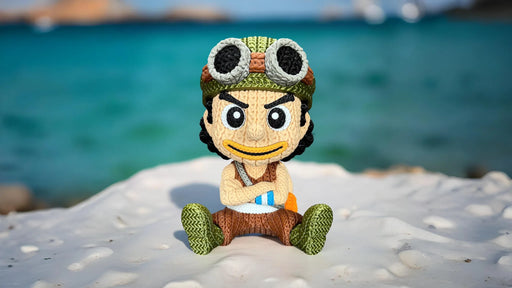 Figura Usopp efecto Crochet - One Piece impreso en 3D Chile - Figura decorativa personalizada impresa en 3D