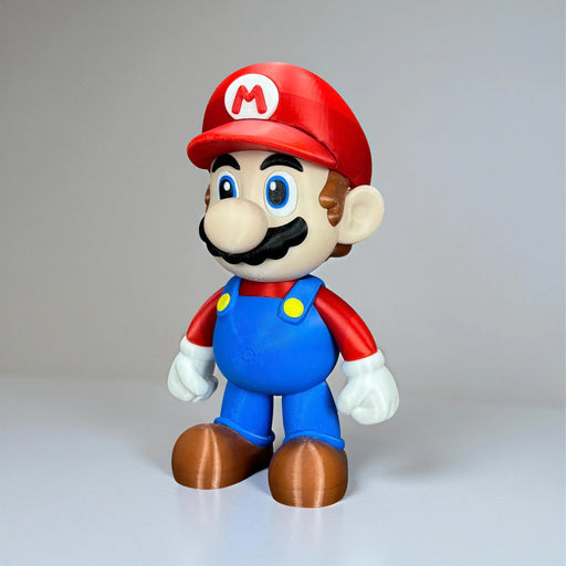 Figura Mario Bross - Super Mario impreso en 3D Chile - Figura decorativa personalizada impresa en 3D