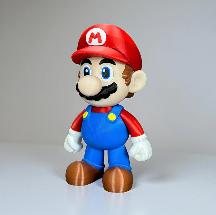 Figura Mario Bross - Super Mario impreso en 3D Chile - Figura decorativa personalizada impresa en 3D