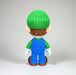 Figura Luigi Bross efecto Crochet - Super Mario impreso en 3D Chile - Figura decorativa personalizada impresa en 3D
